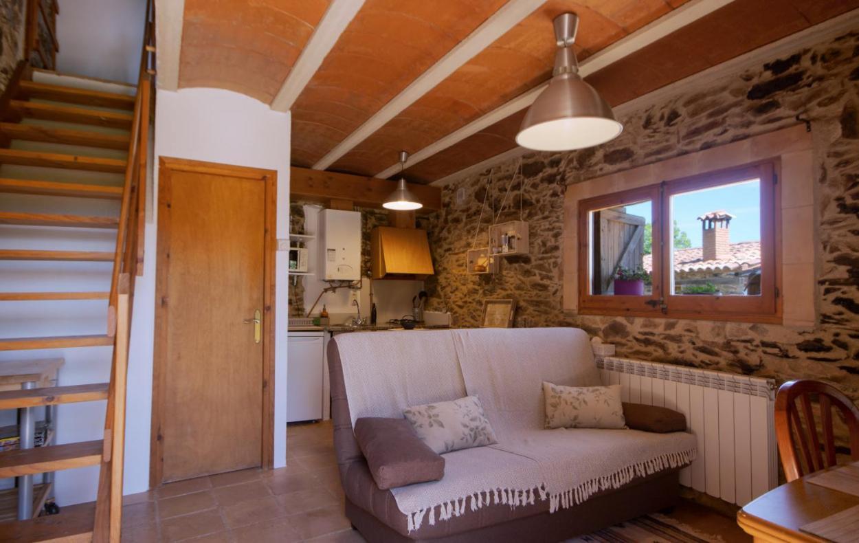 Apartamento Duplex Rural Con Chimenea Y Vistas Panoramicas Desde La Cama Sant Marti Sacalm Extérieur photo