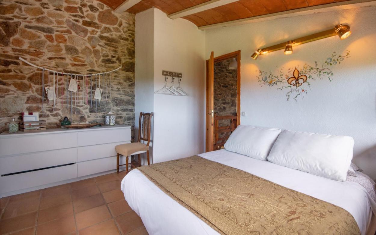 Apartamento Duplex Rural Con Chimenea Y Vistas Panoramicas Desde La Cama Sant Marti Sacalm Extérieur photo
