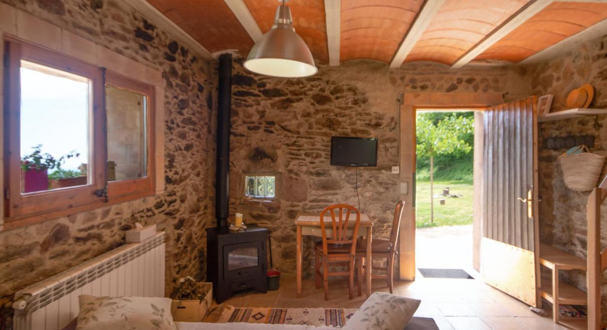 Apartamento Duplex Rural Con Chimenea Y Vistas Panoramicas Desde La Cama Sant Marti Sacalm Extérieur photo
